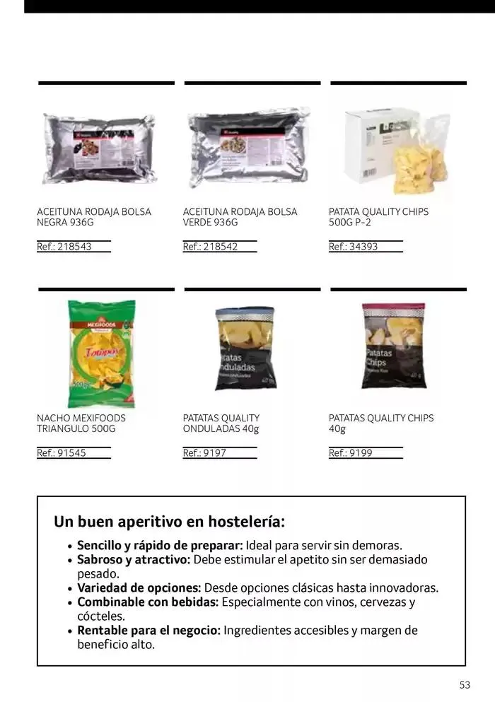 Catálogo de Nuestra selección de hostelería 1 de marzo al 30 de abril 2025 - Página 53