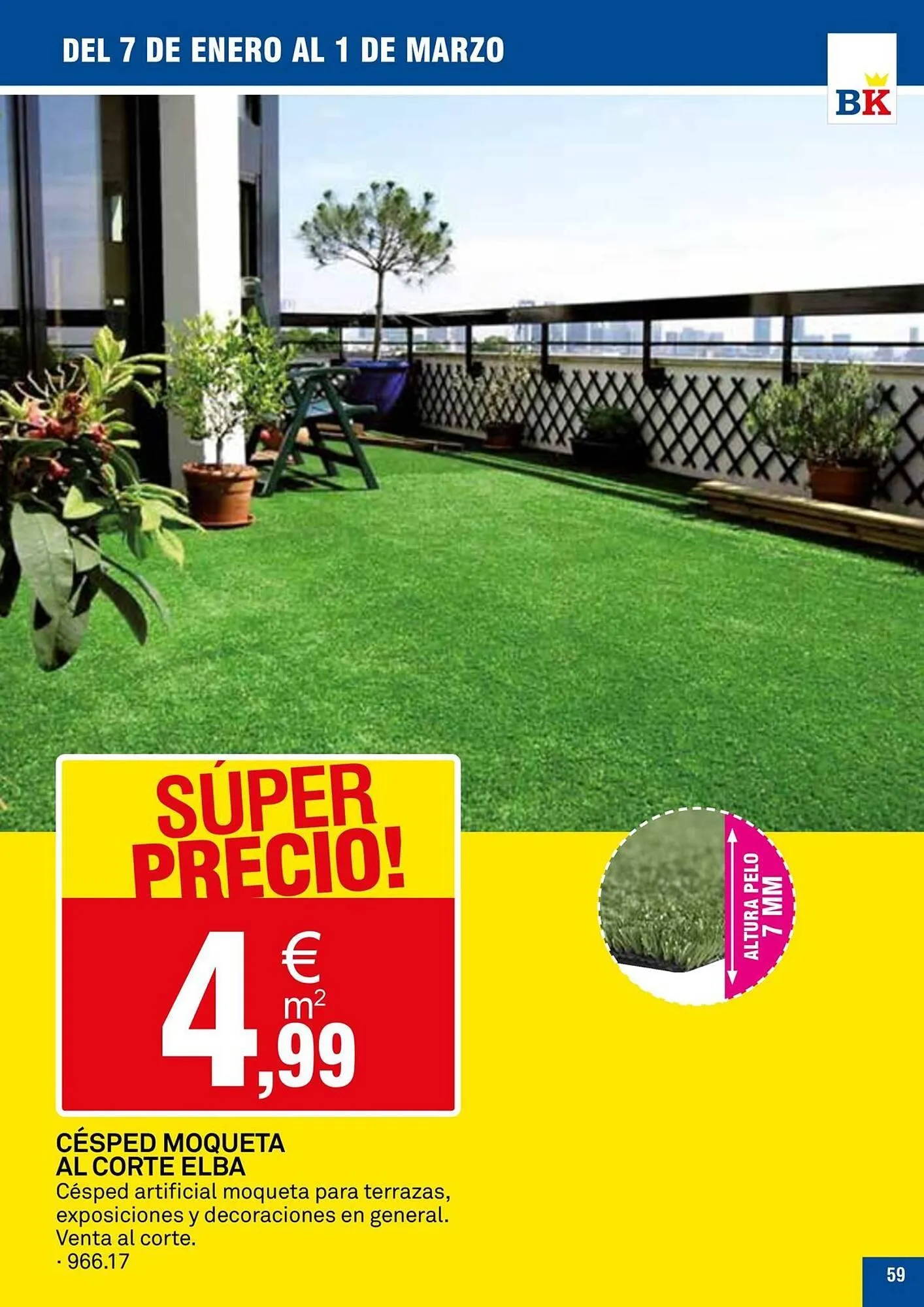 Catálogo de Catálogo Bricoking 7 de enero al 1 de marzo 2026 - Página 59