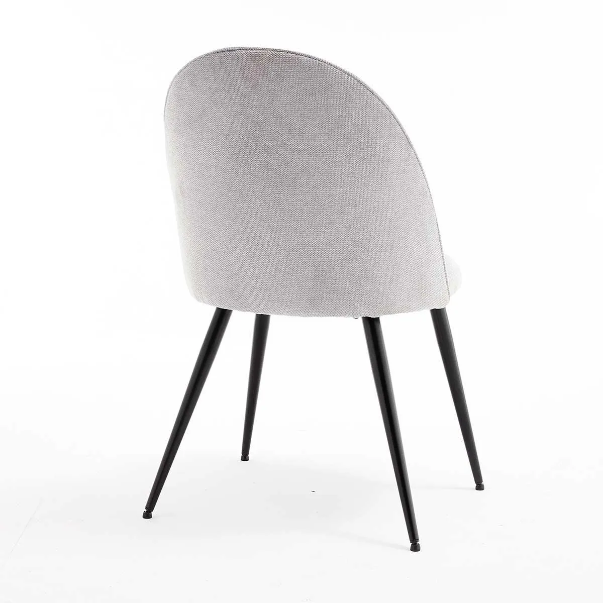 Silla de comedor San Marco XS-2757 tela beige 72x51x58 cm