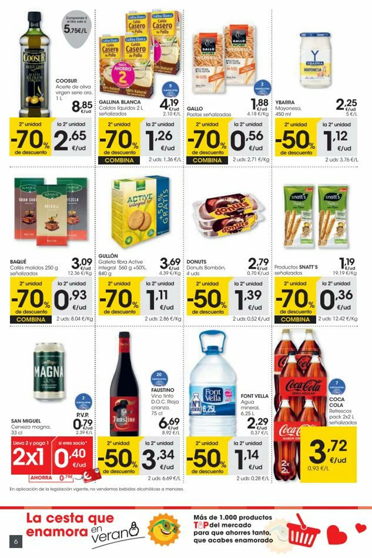 Catálogo de Eroski - Cadiz Oferta actual 4 de junio al 18 de junio 2025 - Página 6