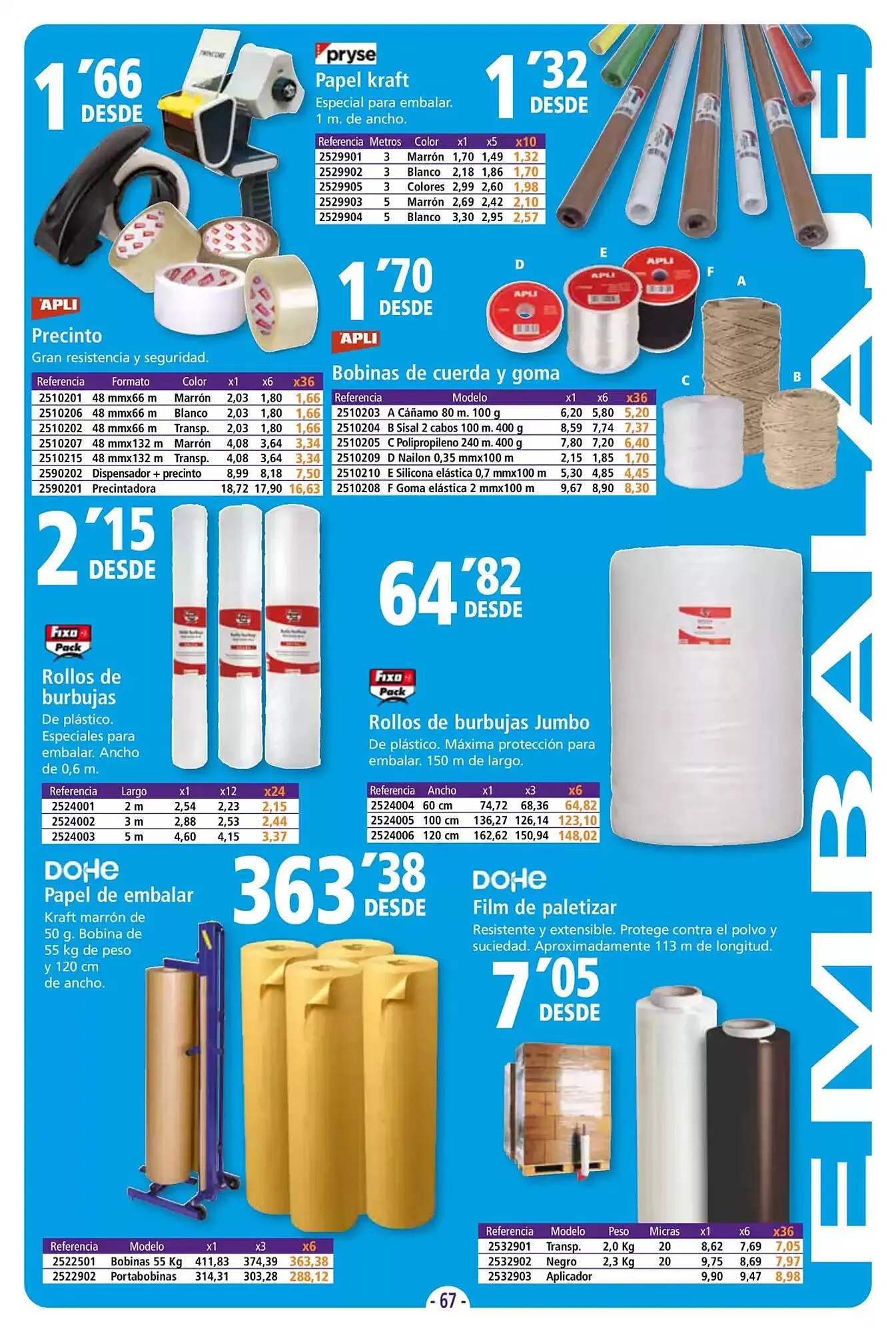 Catálogo de Folleto Folder 8 de mayo al 10 de octubre 2025 - Página 67