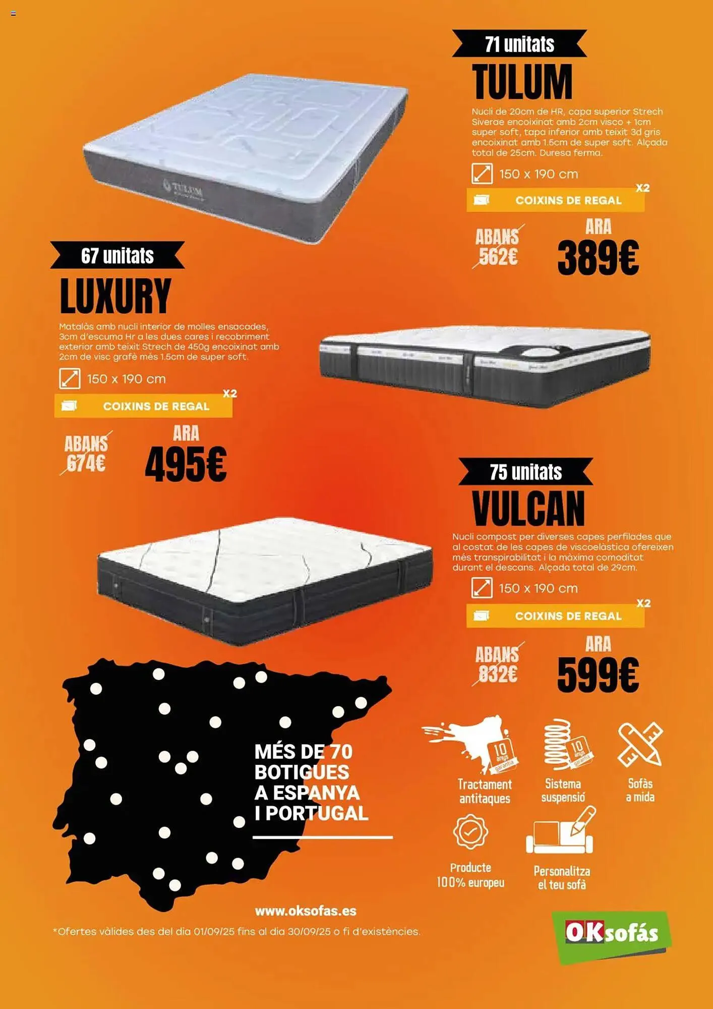 Catálogo de Folleto OKSofas 1 de septiembre al 30 de septiembre 2025 - Página 4