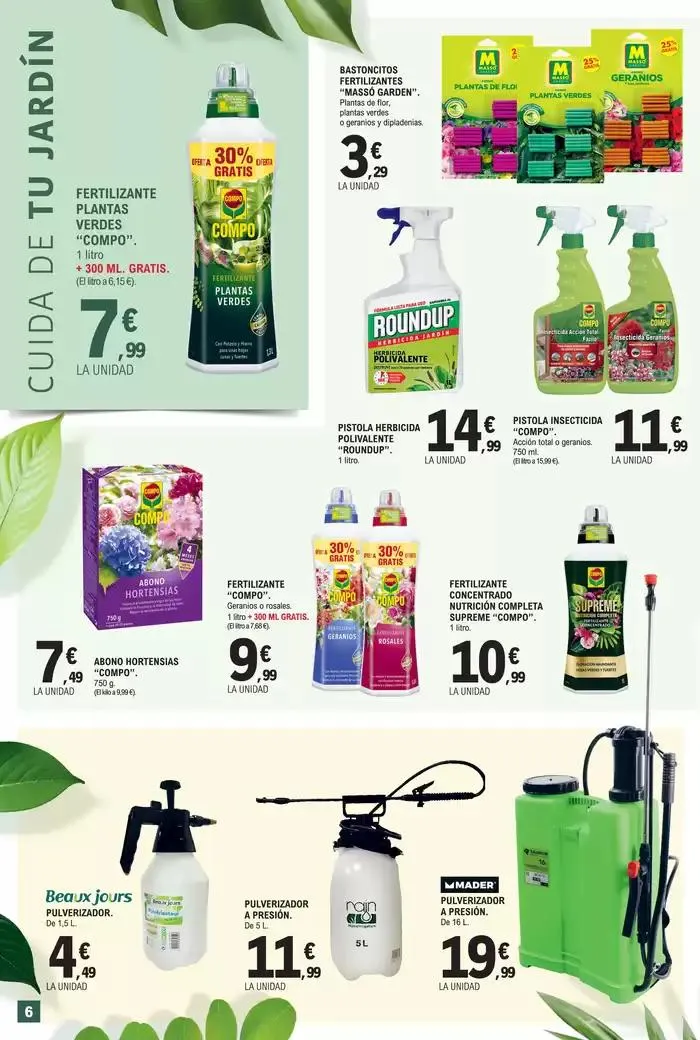 Catálogo de ¡Dale vida a tu jardín! 19 de marzo al 13 de abril 2025 - Página 6