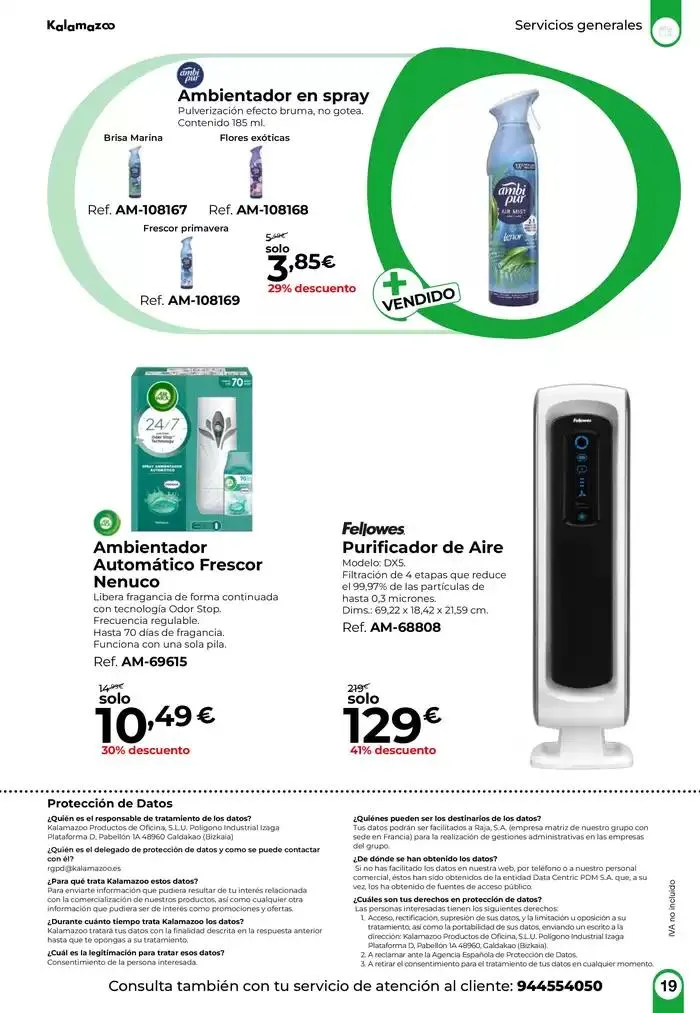 Catálogo de Staples Kalamazoo Higiene y Limpieza 8 de marzo al 4 de abril 2025 - Página 19