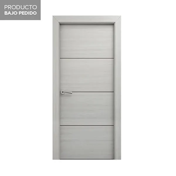 Puerta de Interior hércules blanco decapé derecha 203 x 62,5 cm