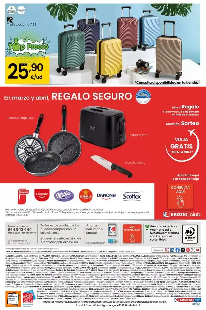 Catálogo de Precio más bajo SUPERMERCADOS EROSKI 27 de marzo al 8 de abril 2025 - Página 12