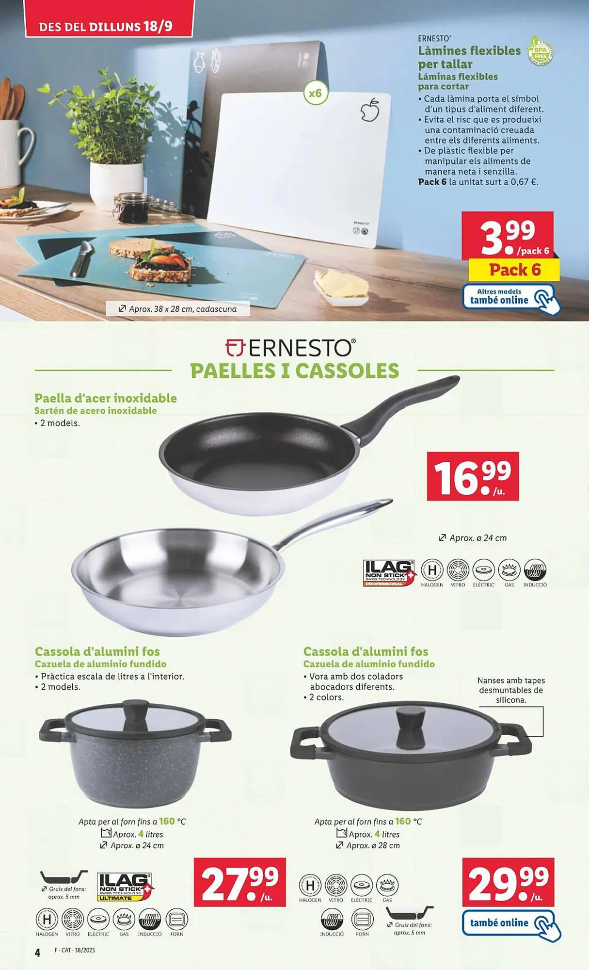 Catálogo de Folleto Lidl 18 de septiembre al 25 de septiembre 2023 - Página 4