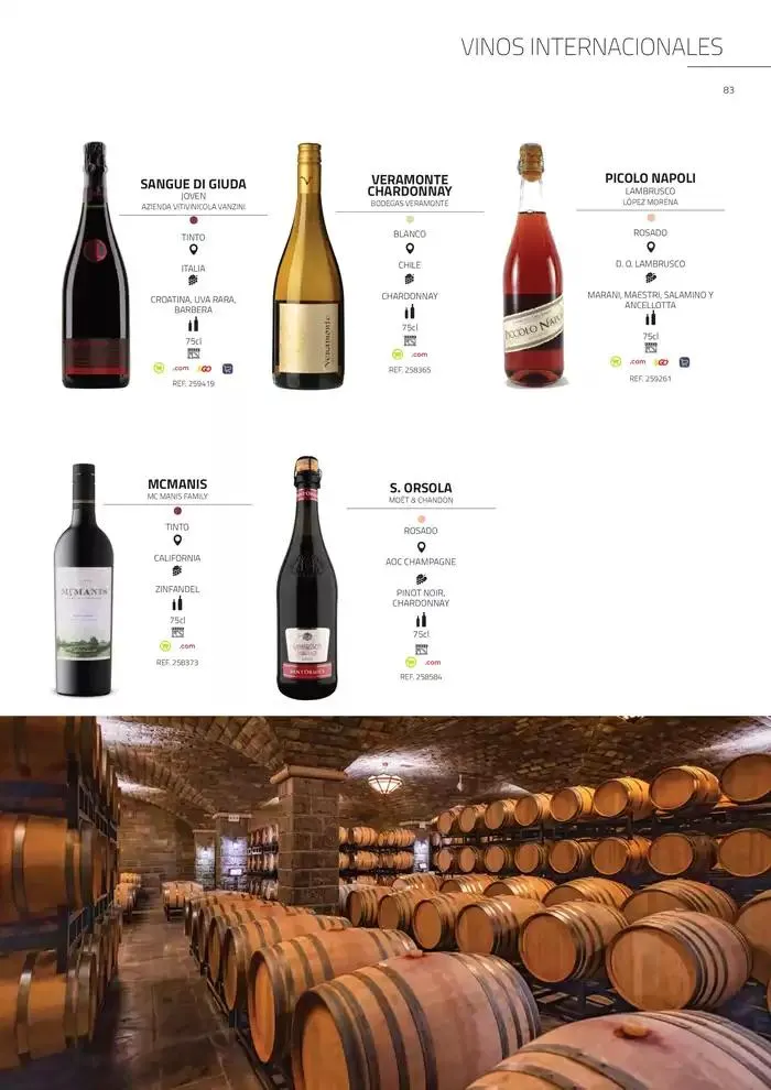 Catálogo de Catálogo Vinos 2025 23 de diciembre al 31 de marzo 2025 - Página 83