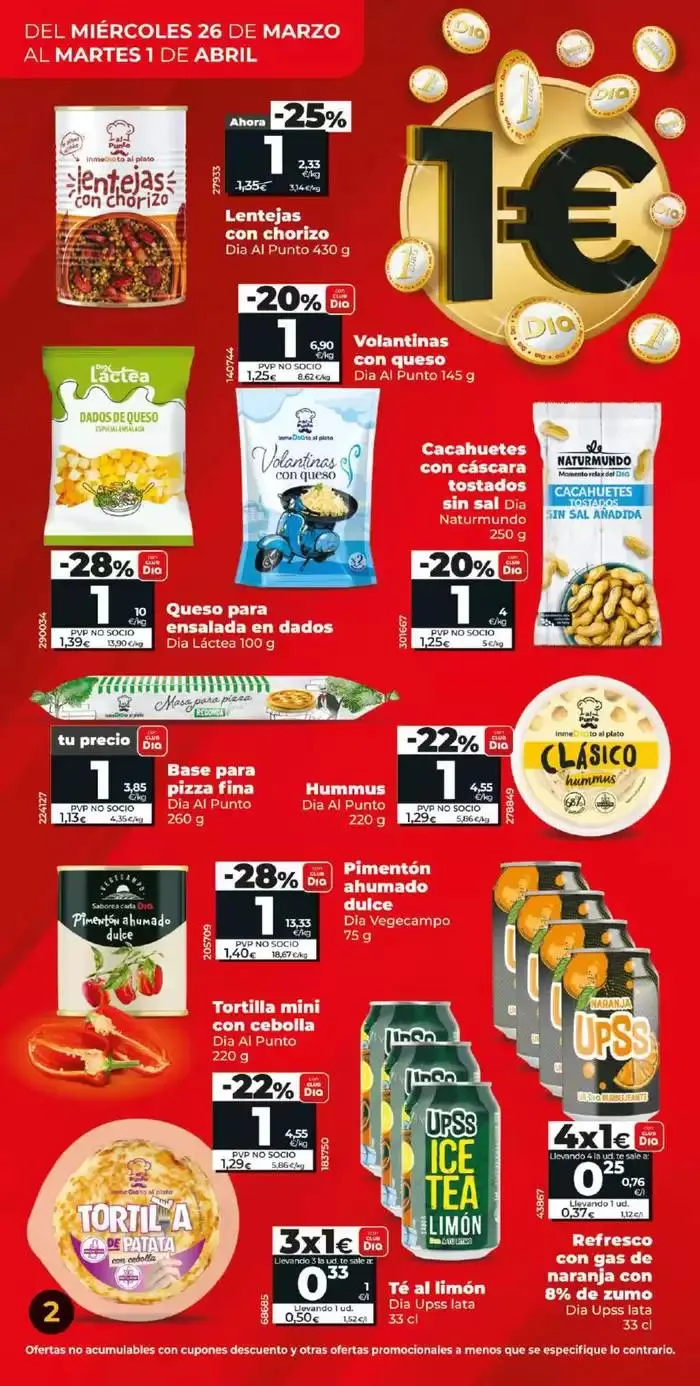 Catálogo de Gran apertura Dia del 26/03 al 01/04  26 de marzo al 1 de abril 2025 - Página 2