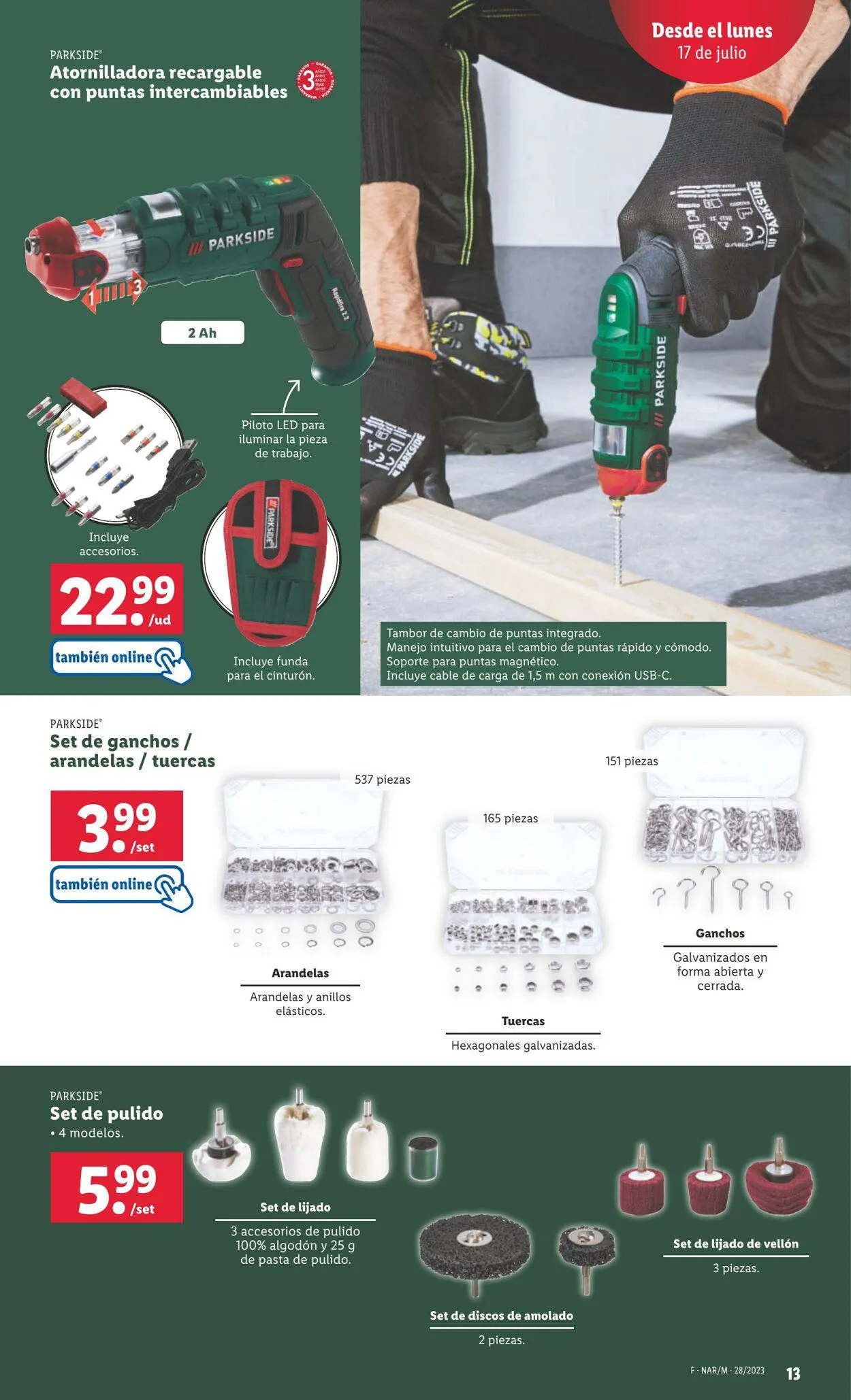 Catálogo de Lidl Oferta actual 13 de julio al 19 de julio 2023 - Página 13