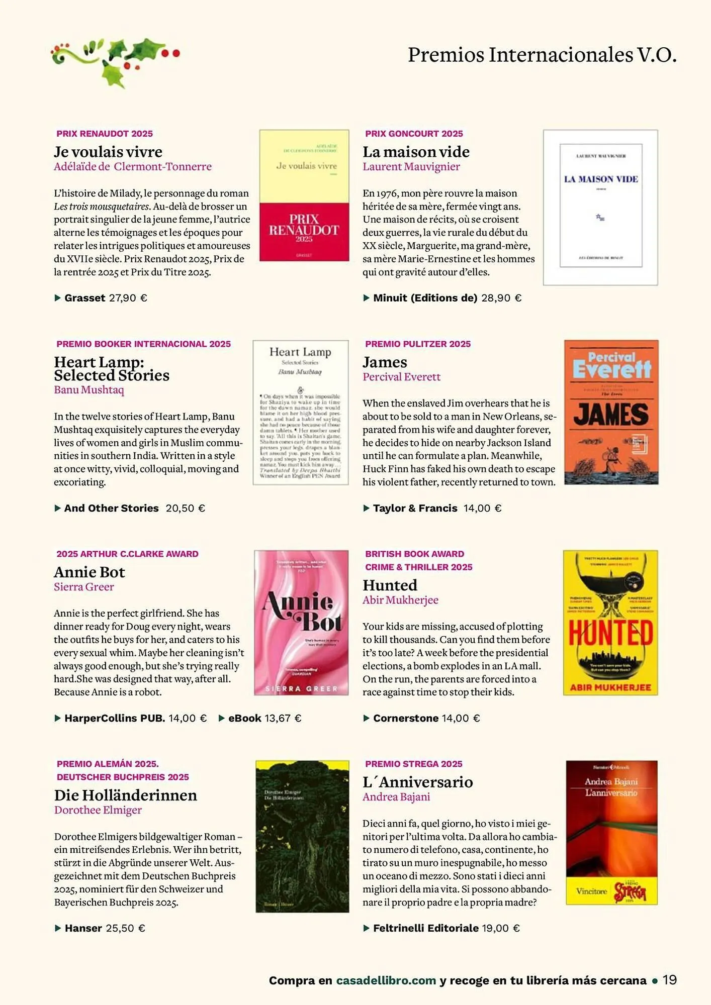 Catálogo de Catálogo Casa del Libro 19 de noviembre al 31 de enero 2026 - Página 19