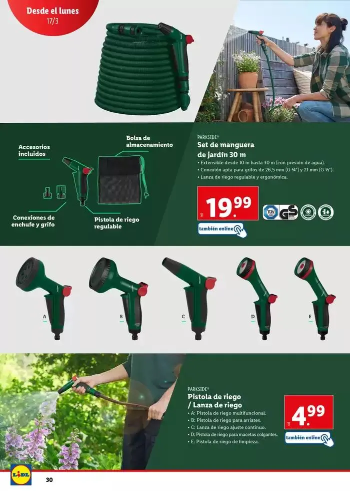 Catálogo de Parside Lidl 3 de marzo al 30 de marzo 2025 - Página 30