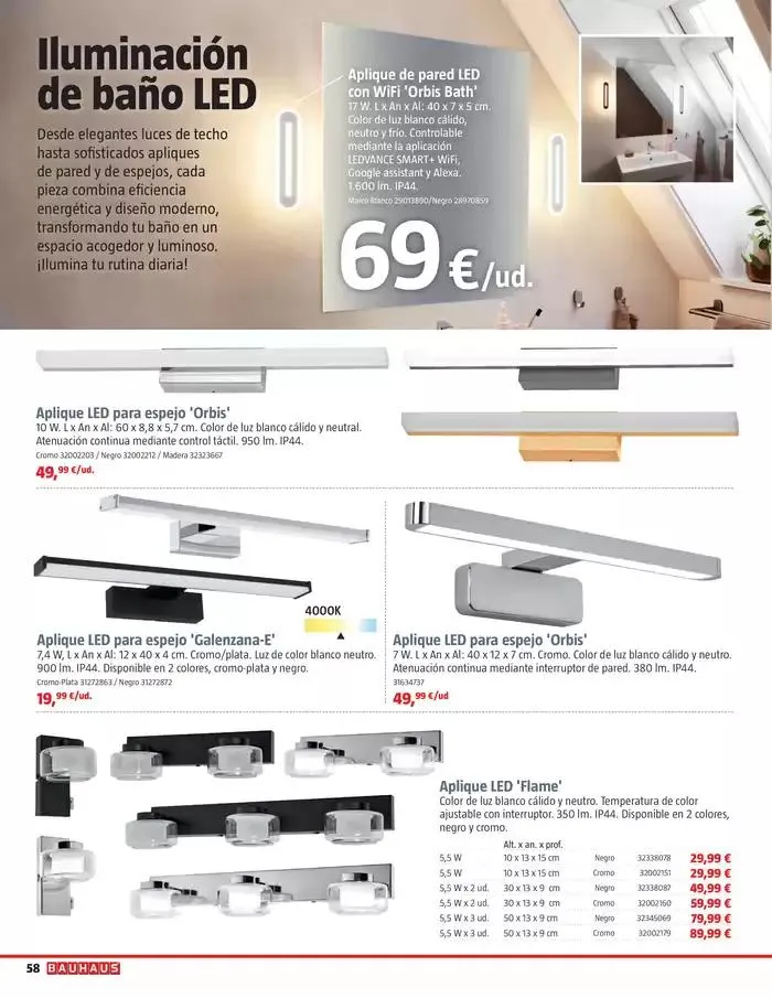 Catálogo de Renueva baños y cocinas 27 de febrero al 25 de marzo 2025 - Página 58