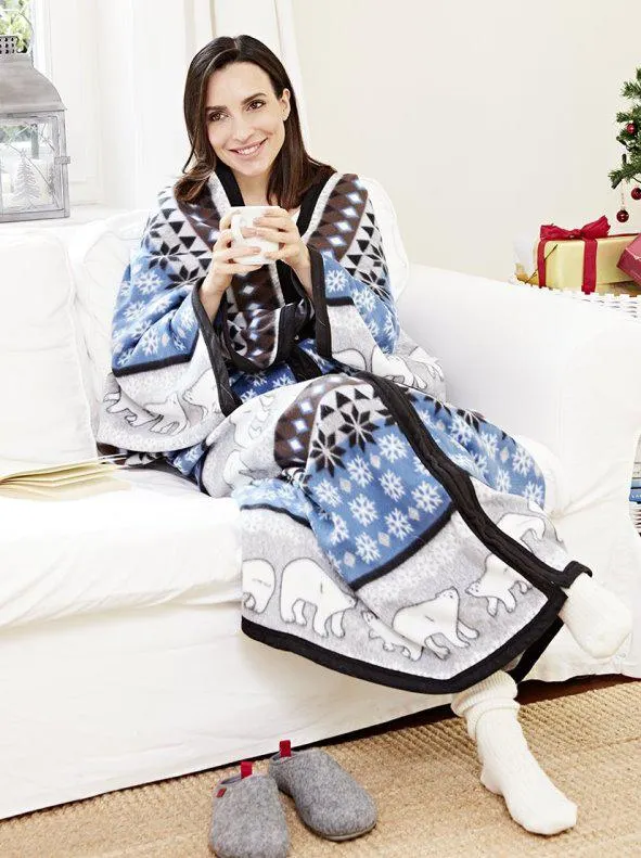 Batamanta polar con cremallera y botones