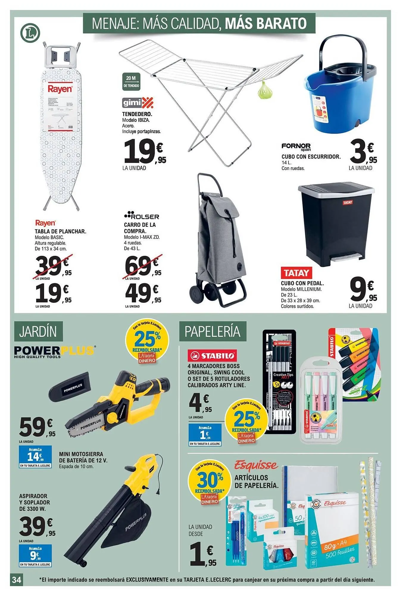 Catálogo de Catálogo E.Leclerc 19 de noviembre al 30 de noviembre 2025 - Página 34