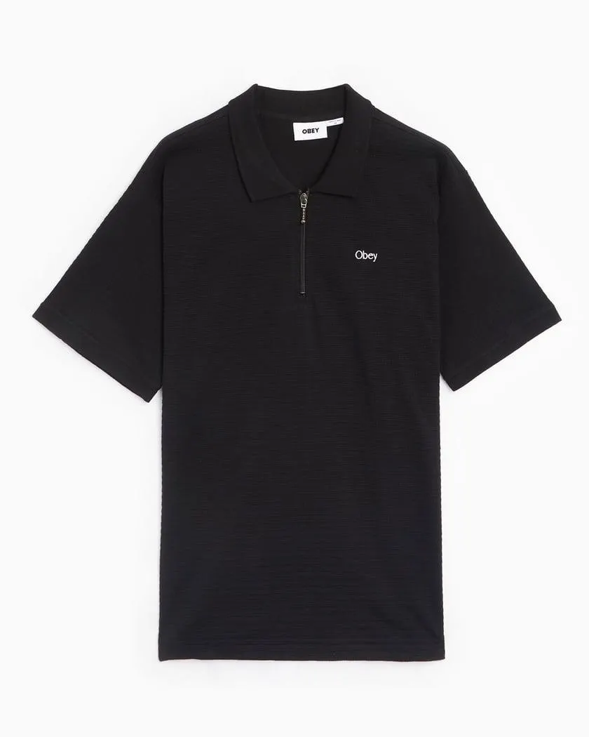 OBEY Clothing Escape Men's Zip Polo