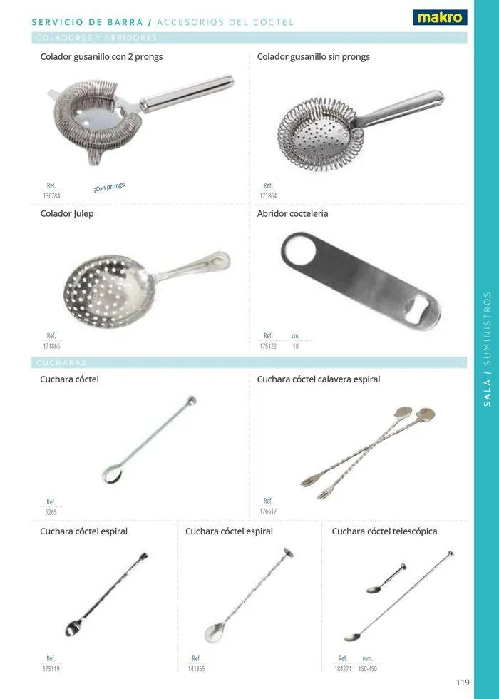 Catálogo de Equipamiento y suministros 23 de julio al 30 de noviembre 2024 - Página 119