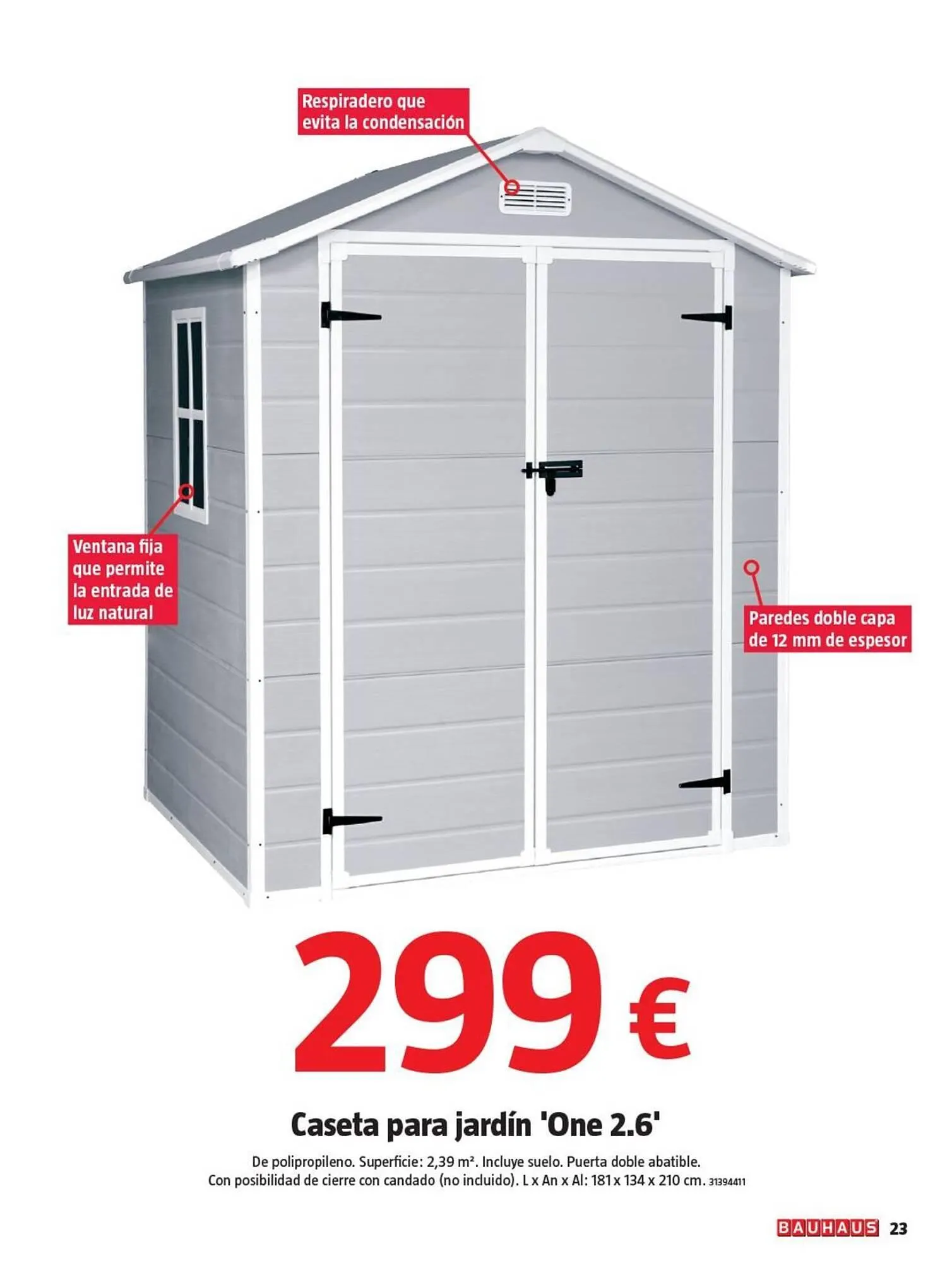 Catálogo de Catálogo Bauhaus 1 de enero al 28 de enero 2026 - Página 23