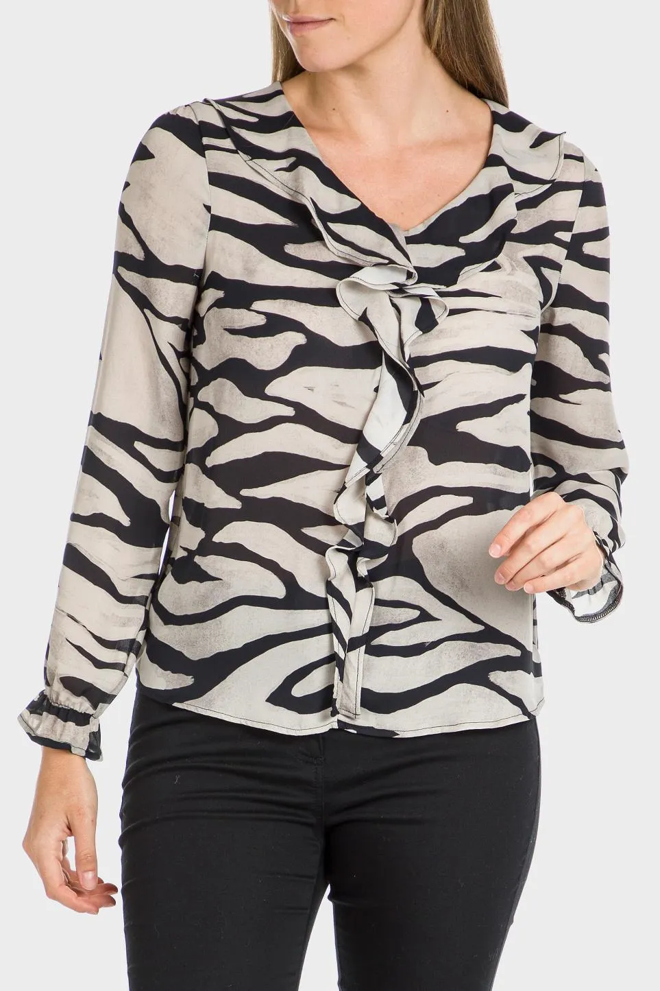 Blouse imprimé animal