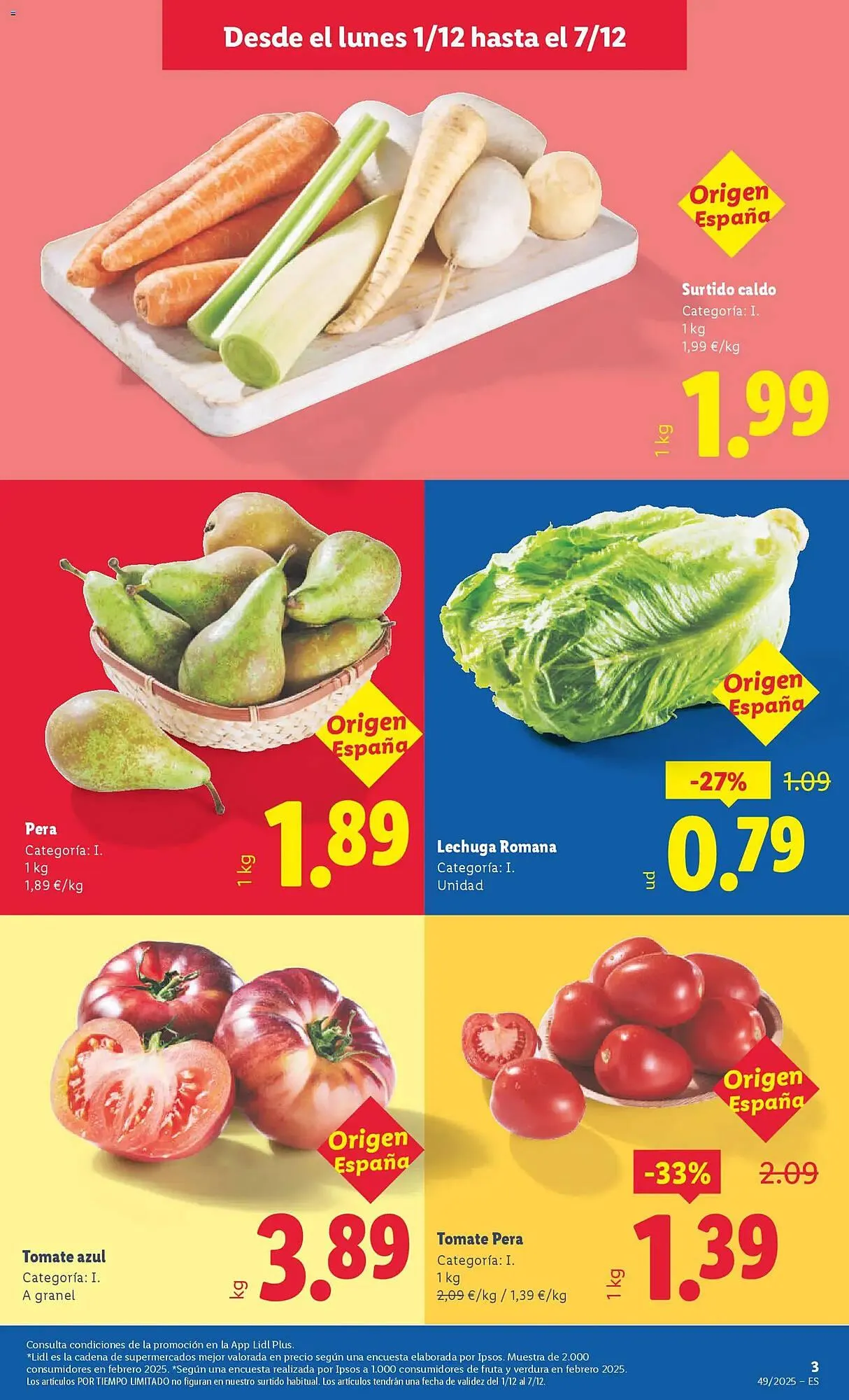 Catálogo de Catálogo Lidl 1 de diciembre al 7 de diciembre 2025 - Página 3