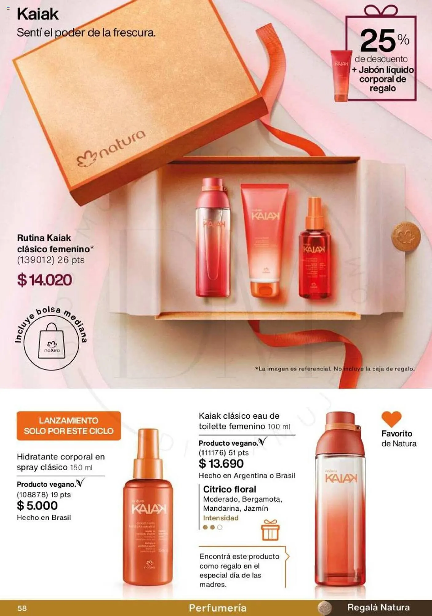 Catálogo de Folleto Natura 1 de septiembre al 30 de septiembre 2023 - Página 58