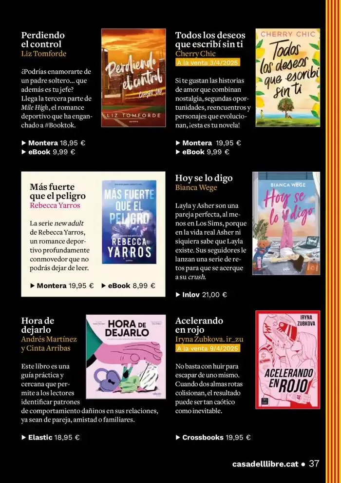 Catálogo de Sant Jordi 2025 8 de abril al 22 de abril 2025 - Página 37