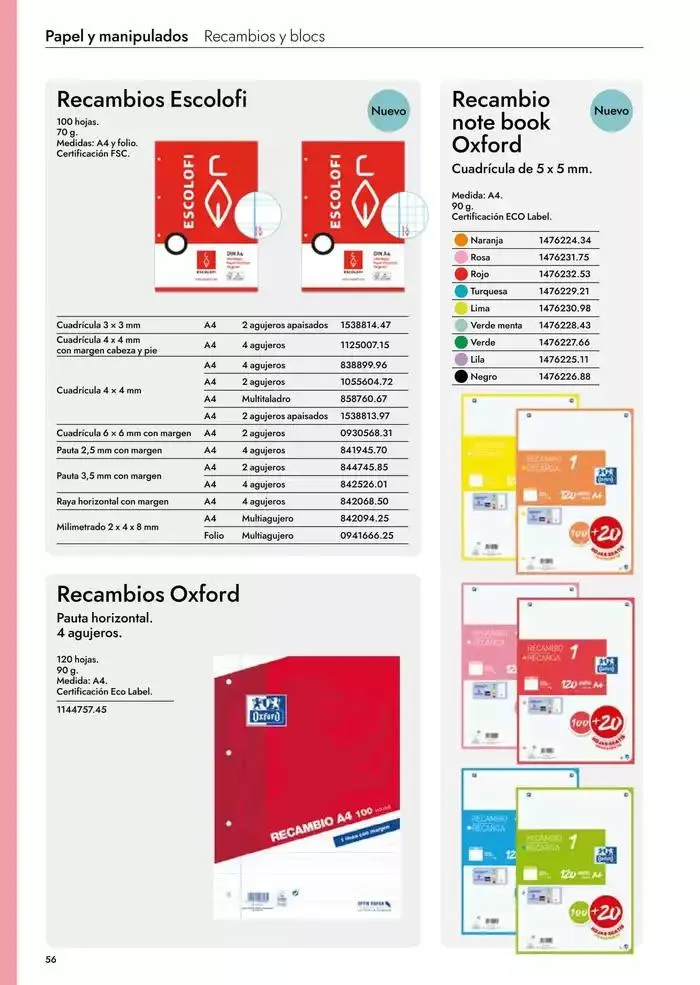 Catálogo de Catálogo Escolar 2025-2026 6 de mayo al 31 de diciembre 2026 - Página 58