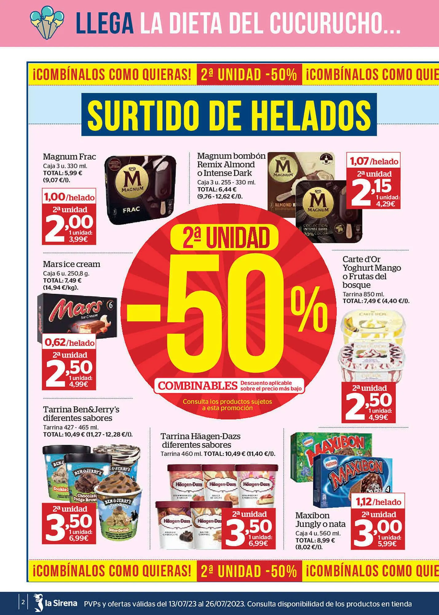 Catálogo de Folleto La Sirena 13 de julio al 26 de julio 2023 - Página 2