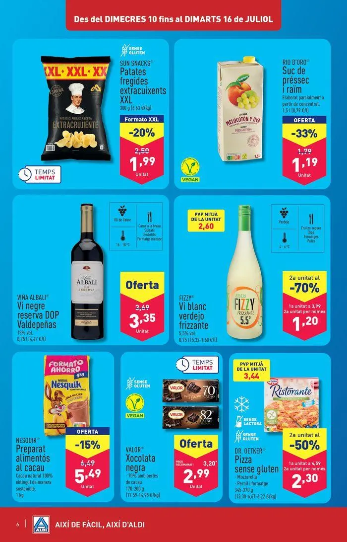 Catálogo de ¡Así de fácil, así de Aldi! 10 de julio al 16 de julio 2024 - Página 6