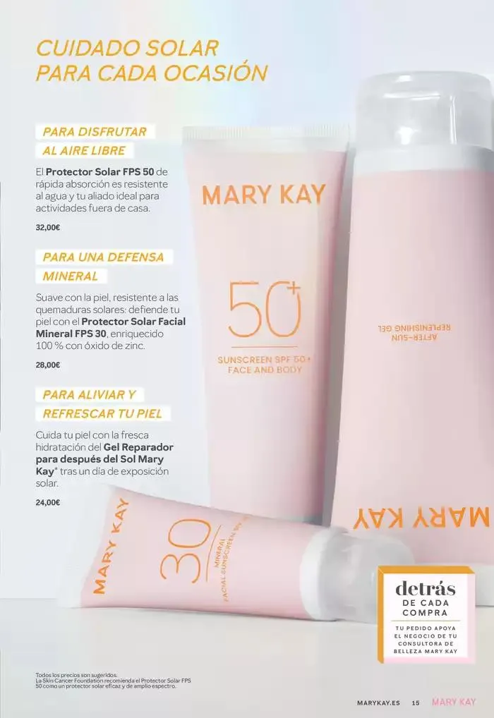 Catálogo de Folleto "Belleza Mary Kay" - Primavera 2025 16 de abril al 30 de abril 2025 - Página 15