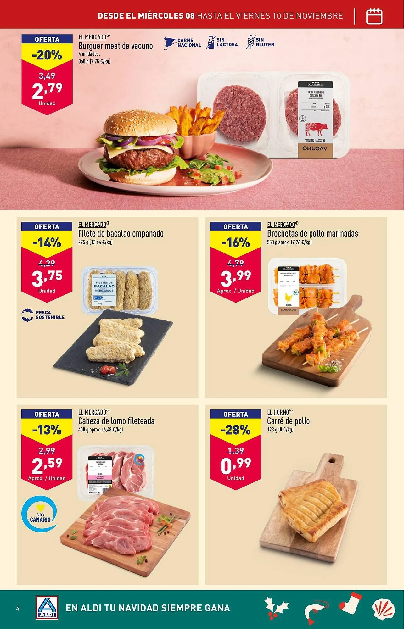 Catálogo de Folleto ALDI 8 de noviembre al 14 de noviembre 2023 - Página 4