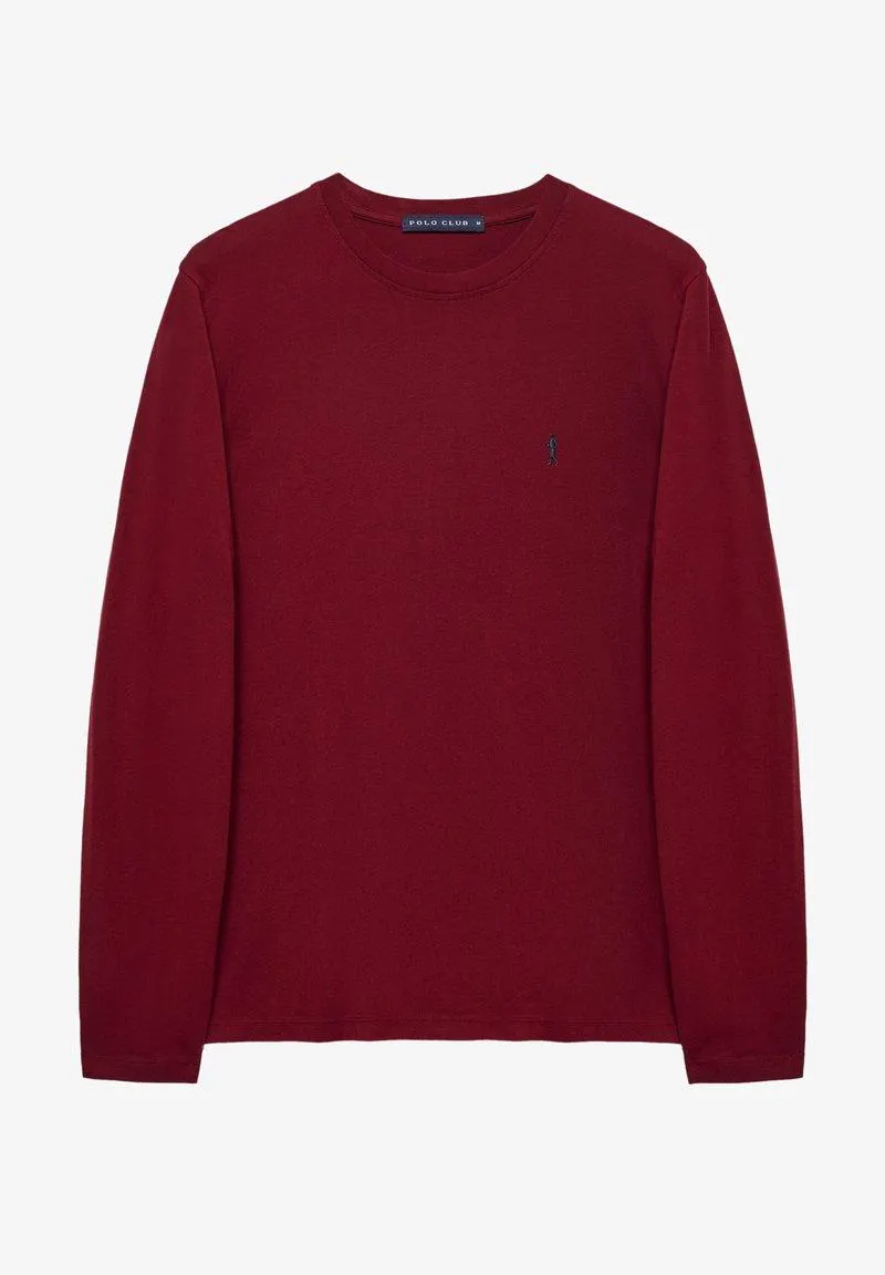 LONG SLEEVE RIGBY GO ML B - Camiseta de manga larga - garnet