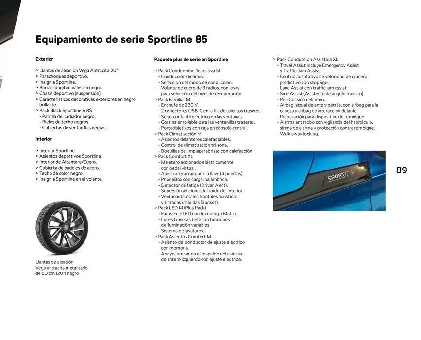 Catálogo de ŠKODA Enyaq Coupé 23 de enero al 31 de mayo 2024 - Página 89