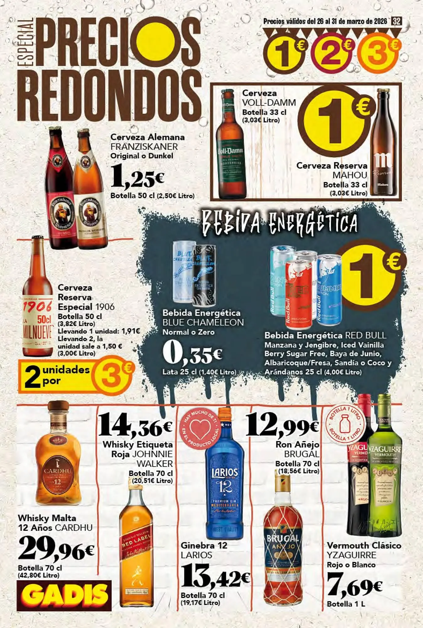 Catálogo de Folleto Gadis 26 de marzo al 31 de marzo 2026 - Página 32