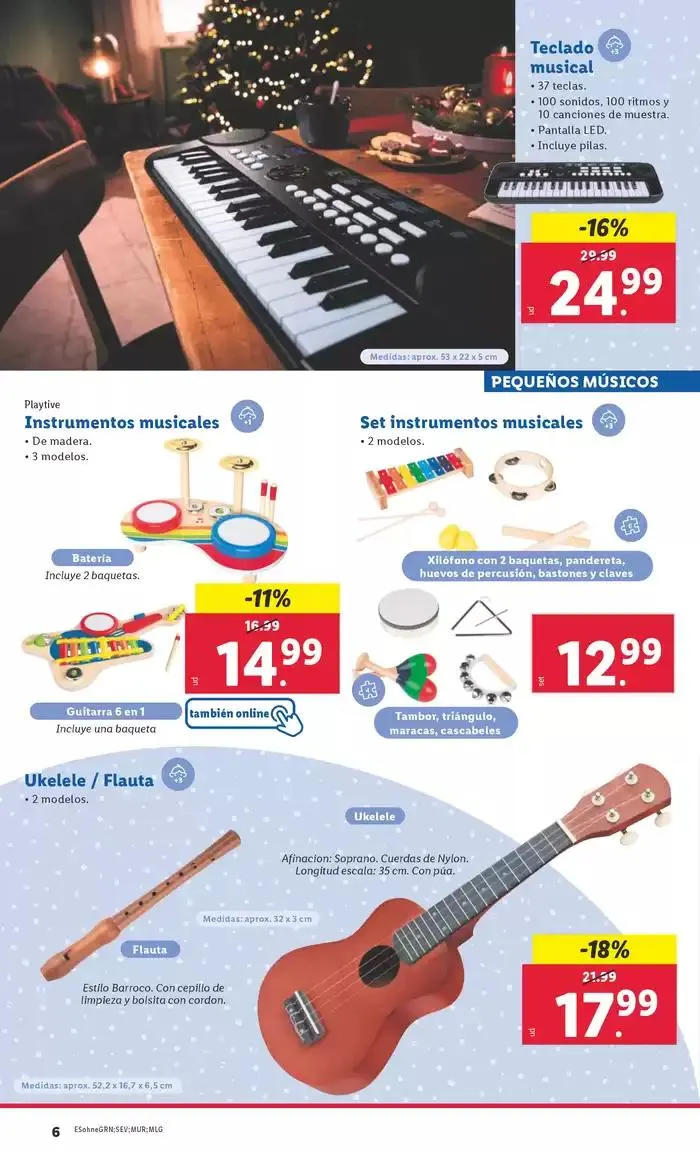 Catálogo de ¡Bazar Lidl! 4 de noviembre al 10 de noviembre 2024 - Página 6