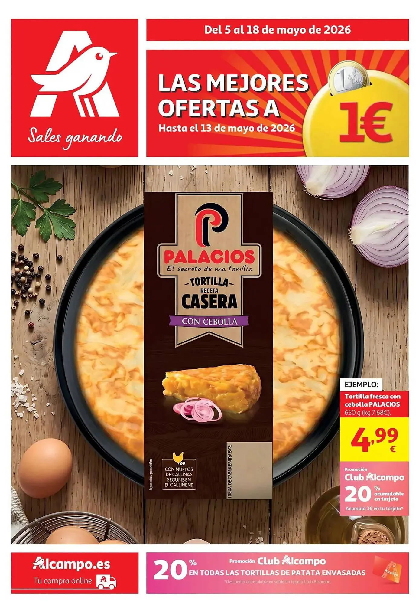 Catálogo de Folleto Alcampo 4 de mayo al 18 de mayo 2026 - Página 1