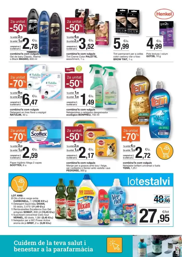 Catálogo de Fullet d'ofertes quinzenals 5 de febrero al 17 de febrero 2025 - Página 21