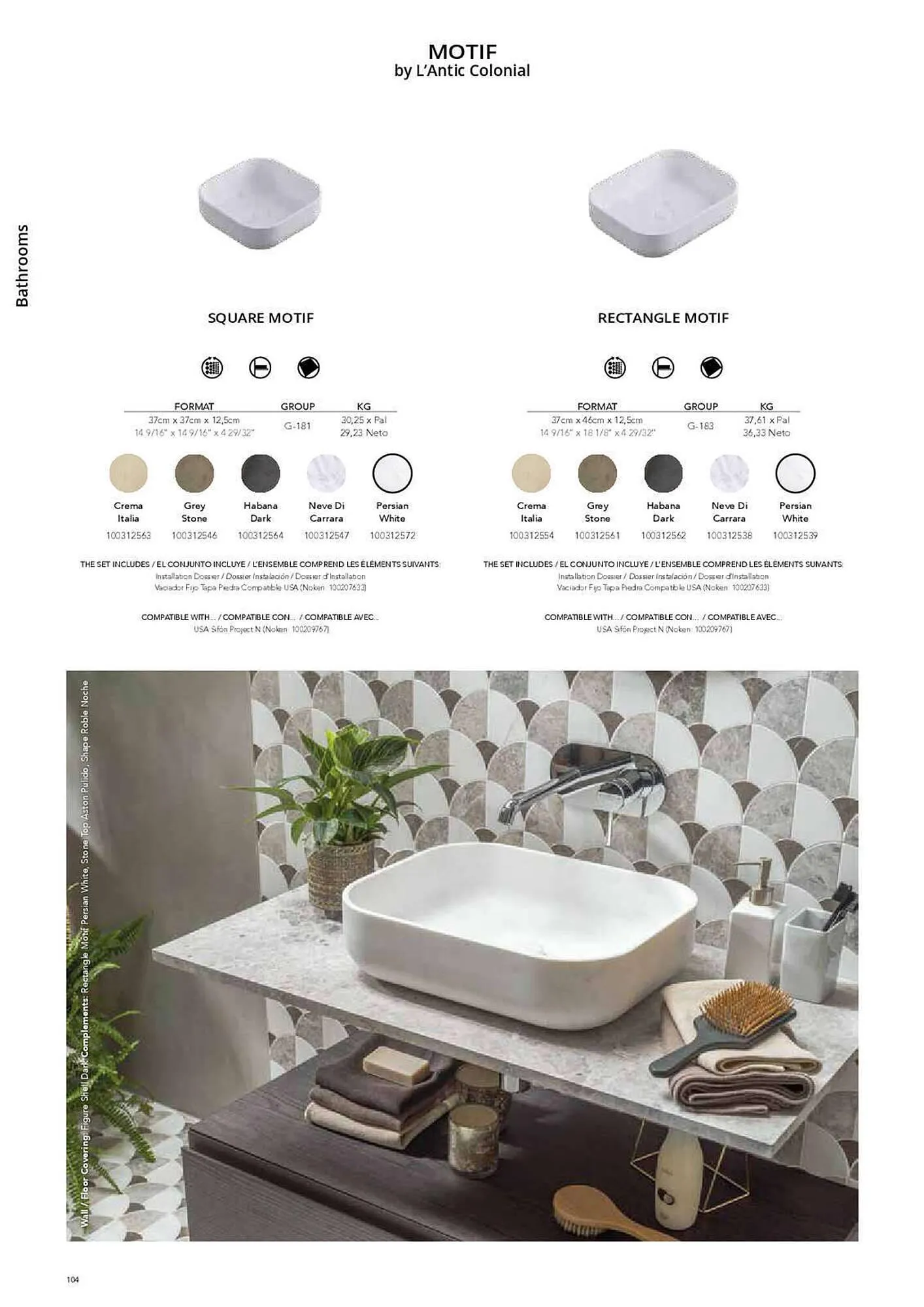 Catálogo de Folleto Porcelanosa 31 de marzo al 8 de febrero 2024 - Página 111