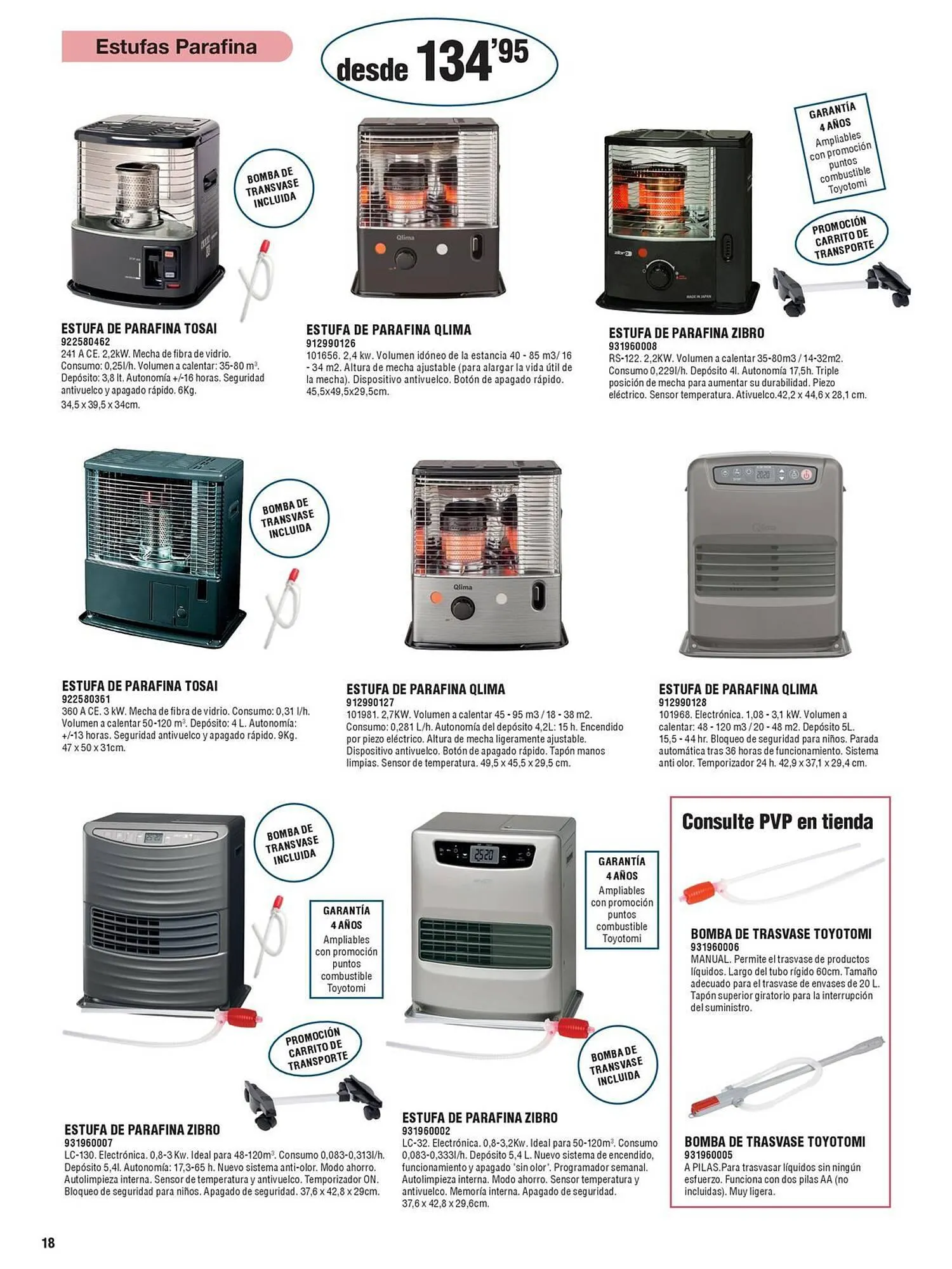 Catálogo de Folleto Coinfer 18 de octubre al 28 de febrero 2024 - Página 18