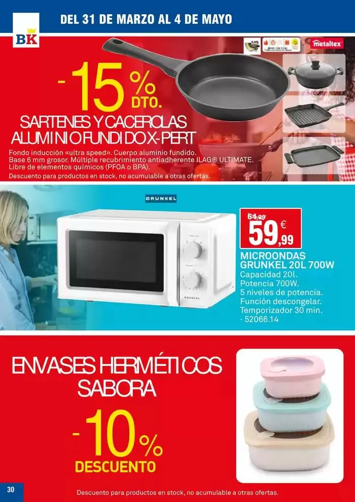 Catálogo de Válido del 31 de marzo al 4 de mayo 31 de marzo al 4 de mayo 2025 - Página 30