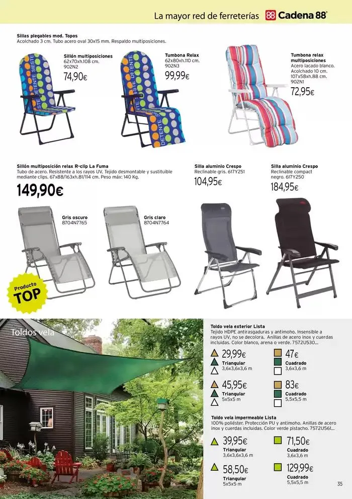 Catálogo de Transforma tu jardín y terraza 1 de enero al 31 de diciembre 2025 - Página 35
