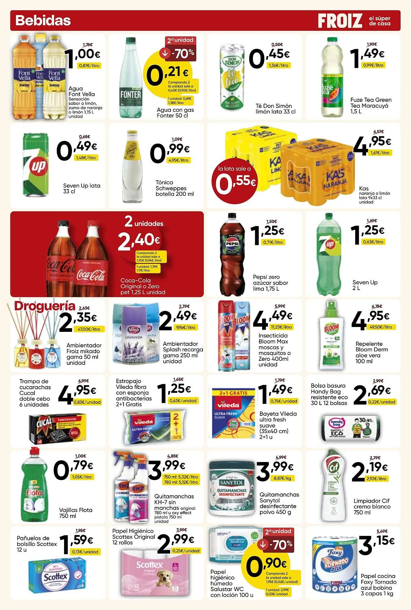 Catálogo de Folleto FROIZ 9 de abril al 27 de abril 2026 - Página 18