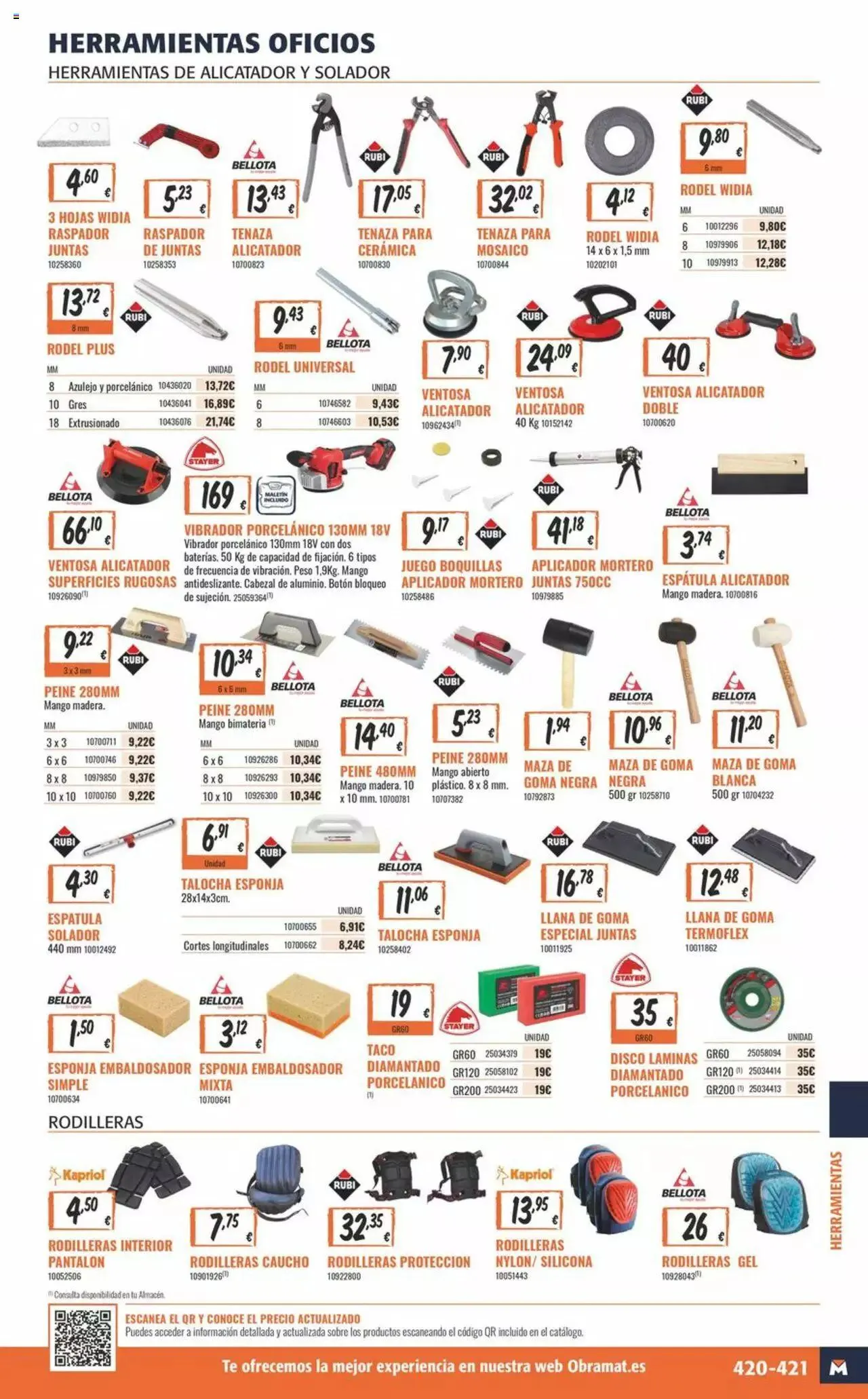 Catálogo de Obramat folleto 8 de marzo al 22 de abril 2024 - Página 421