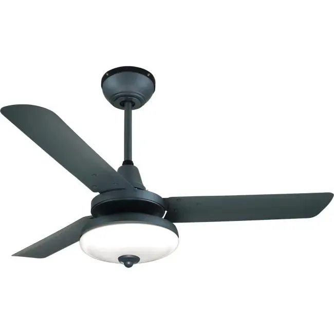 Ventilador de techo con luz motor AC INSPIRE Farou gris 112 cm