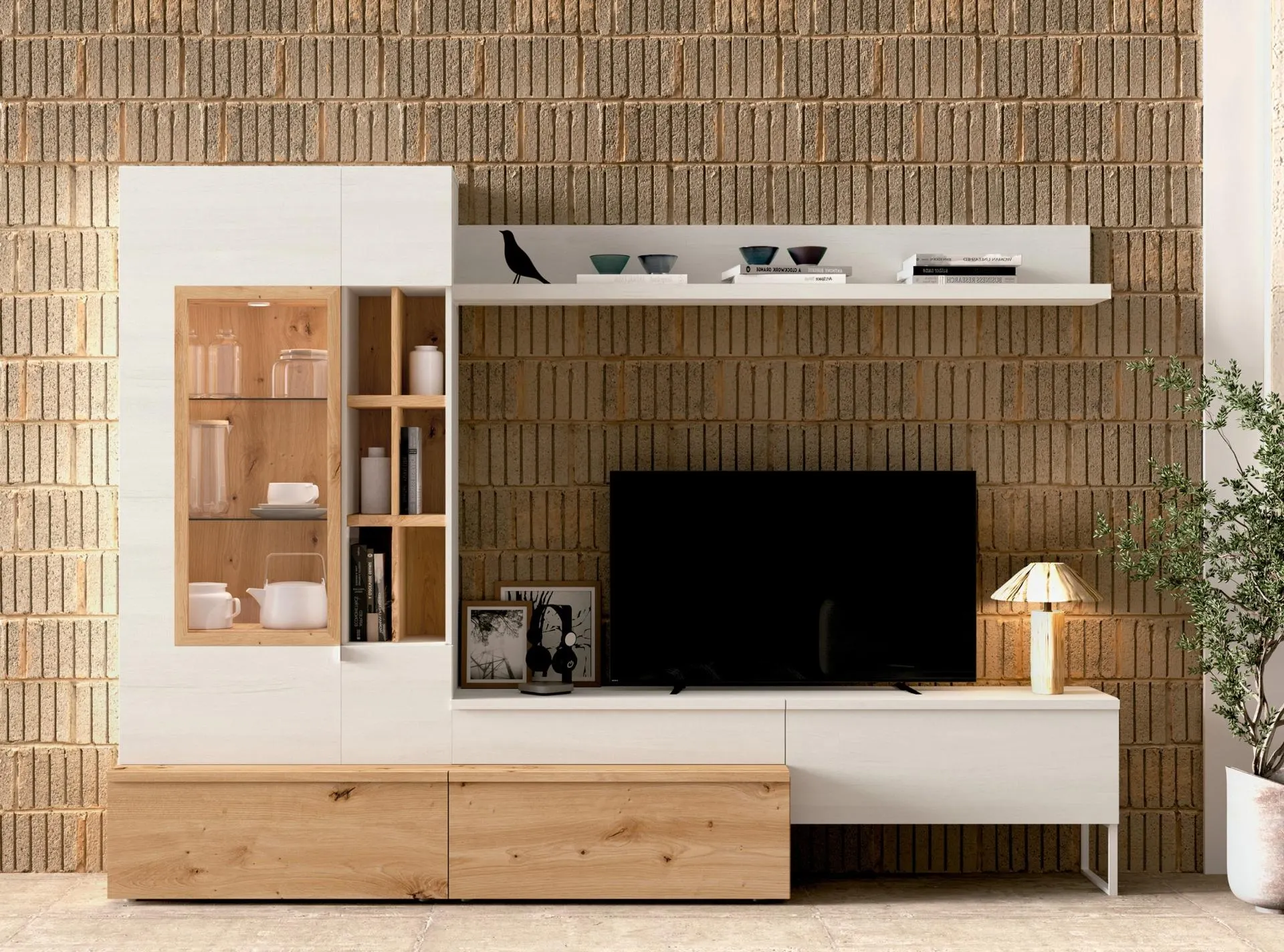 Conjunto de salón de 270 cm de ancho