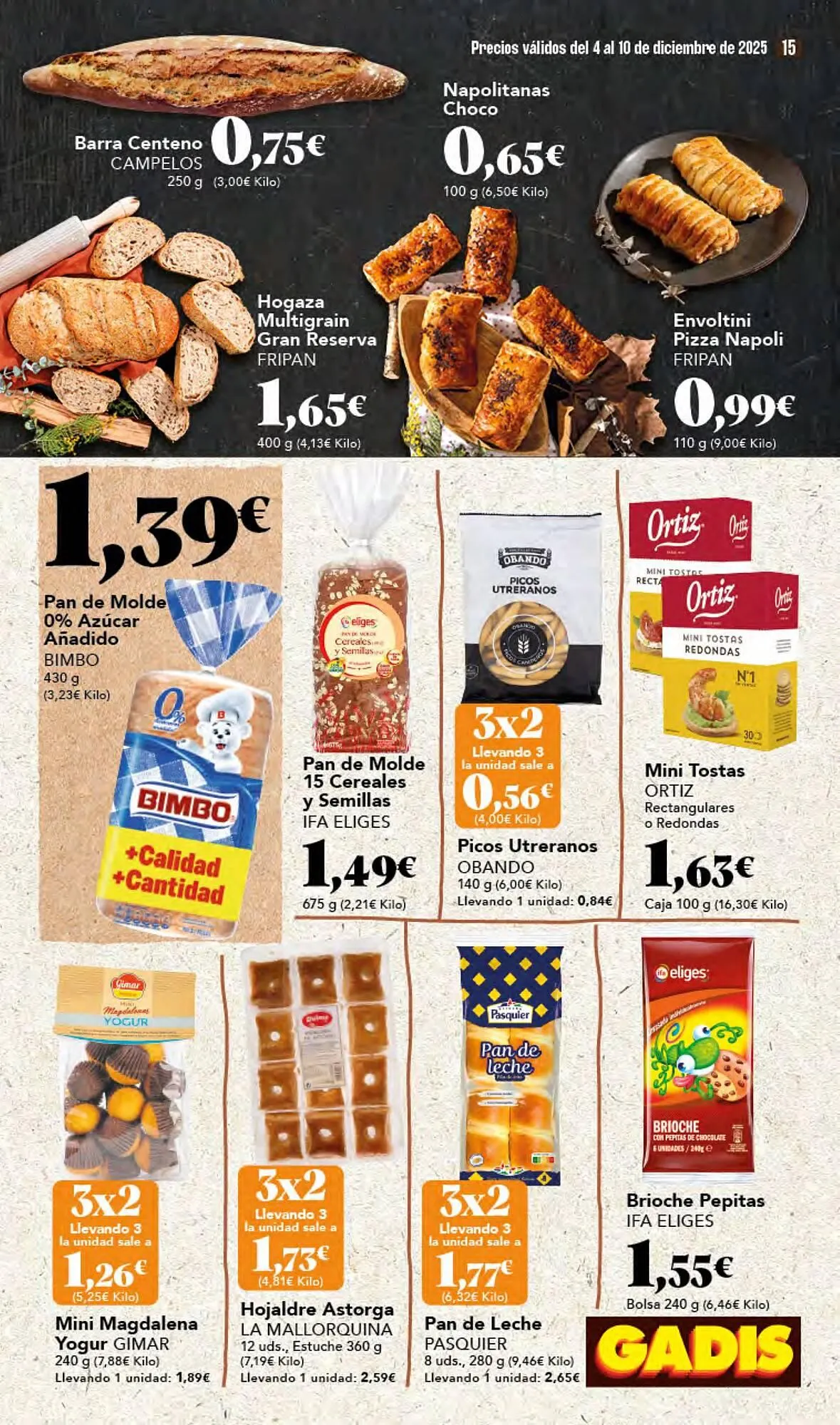 Catálogo de Folleto Gadis 4 de diciembre al 10 de diciembre 2025 - Página 15