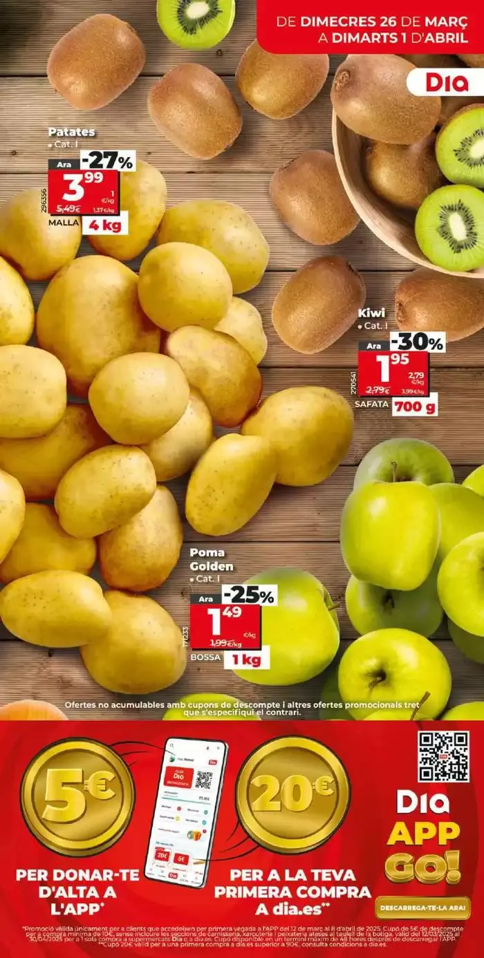 Catálogo de El teu nou Dia del 26/03 a l’ 01/04  26 de marzo al 1 de abril 2025 - Página 5