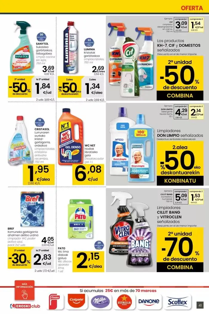 Catálogo de AUKERA OFERTA EROSKI CENTER 10 de abril al 29 de abril 2025 - Página 41