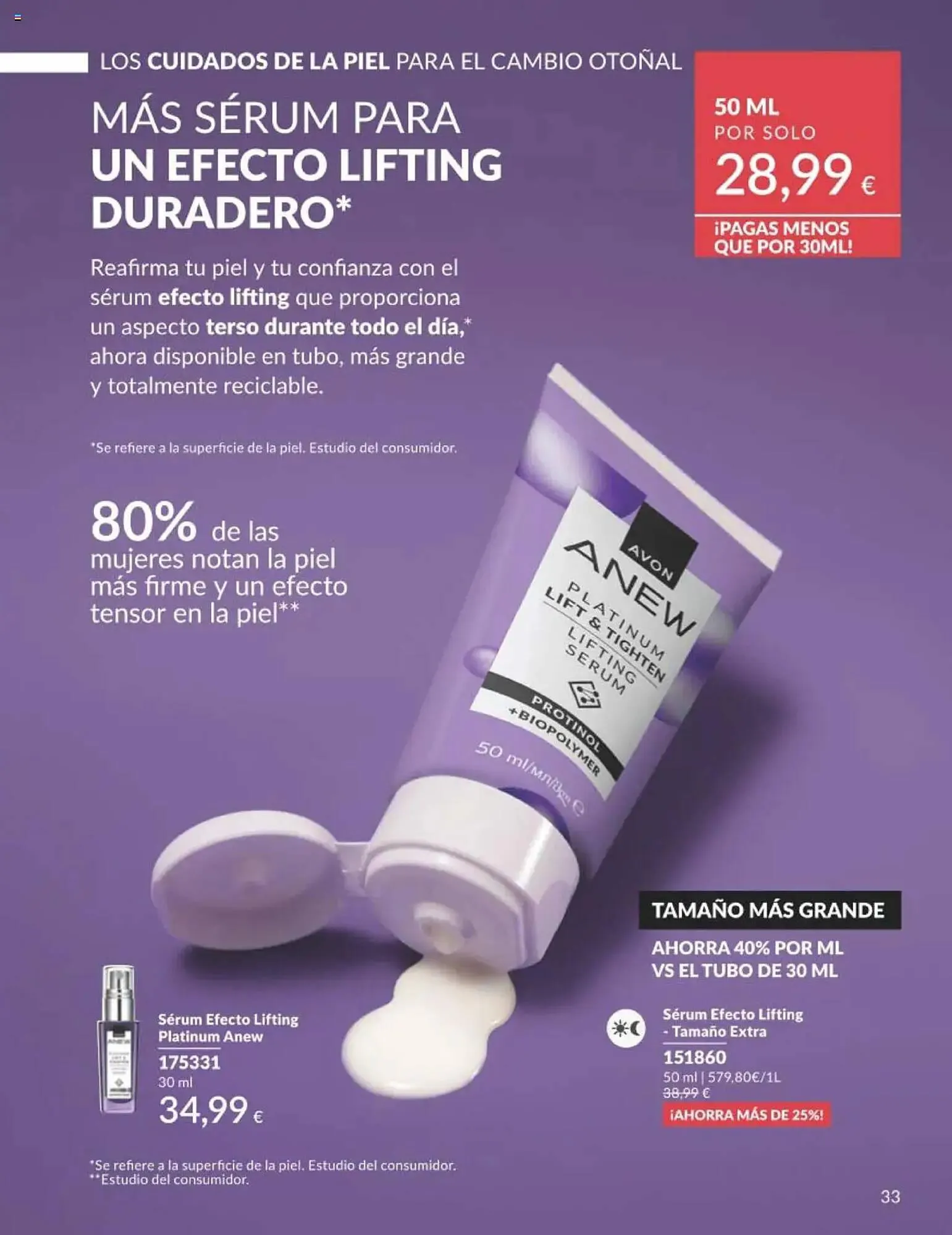 Catálogo de Folleto AVON 1 de septiembre al 30 de septiembre 2025 - Página 33
