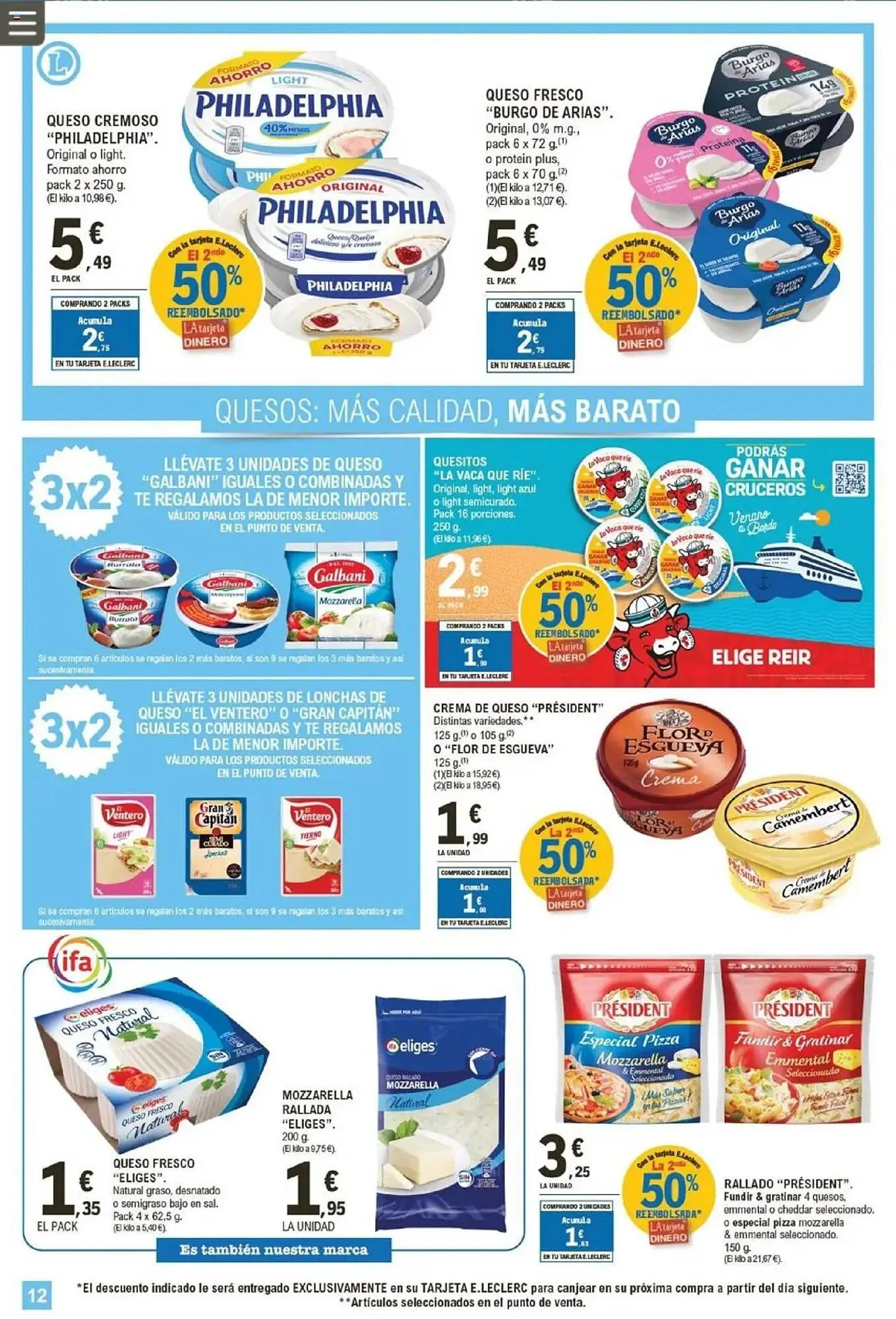 Catálogo de Folleto E.Leclerc 16 de julio al 27 de julio 2025 - Página 12